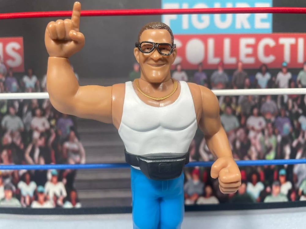 **LOOSE NO PACKAGING** VLAD THE SUPERFAN Wrestle-Something Wrestlers 4.5" Retro Figure Deluxe