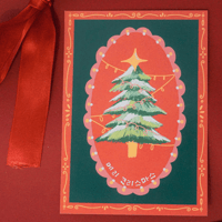 Image 1 of 🎄Personalisierte Weihnachtskarte Tannenbaum - Christmas Collection (DE)