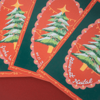 Image 2 of 🎄Personalisierte Weihnachtskarte Tannenbaum - Christmas Collection (DE)