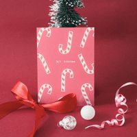 Image 1 of 🎄Weihnachtskarte It’s Time Candy Cane - Christmas Collection (DE)