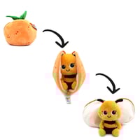 Image 2 of Peluche Buzzet l'abeille/mandarine - Flipetz
