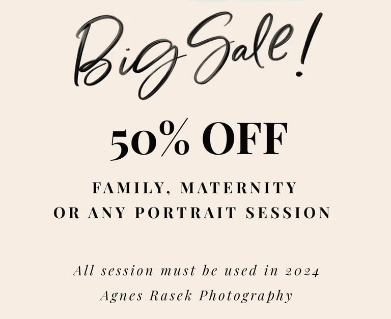 Image of 50% OFF FAMILY | MATERNITY OR PORTRAIT SESSION IN 2025