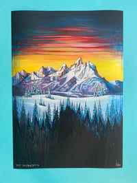 Image 1 of Tetons A3 print