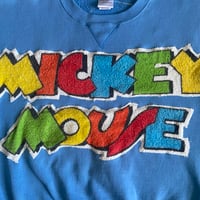 Image 2 of Mickey Mouse Crewneck (Upcycled)