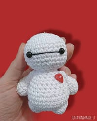 Baymax portachiave amigurumi
