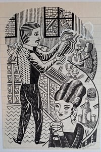 Image 1 of Original Drawing - QV5 - Welcome to Quo Vadis