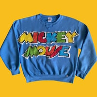 Image 1 of Mickey Mouse Crewneck (Upcycled)