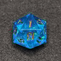 Image 3 of Ancient Crystal - 8 Piece Dice Set (B Grade)
