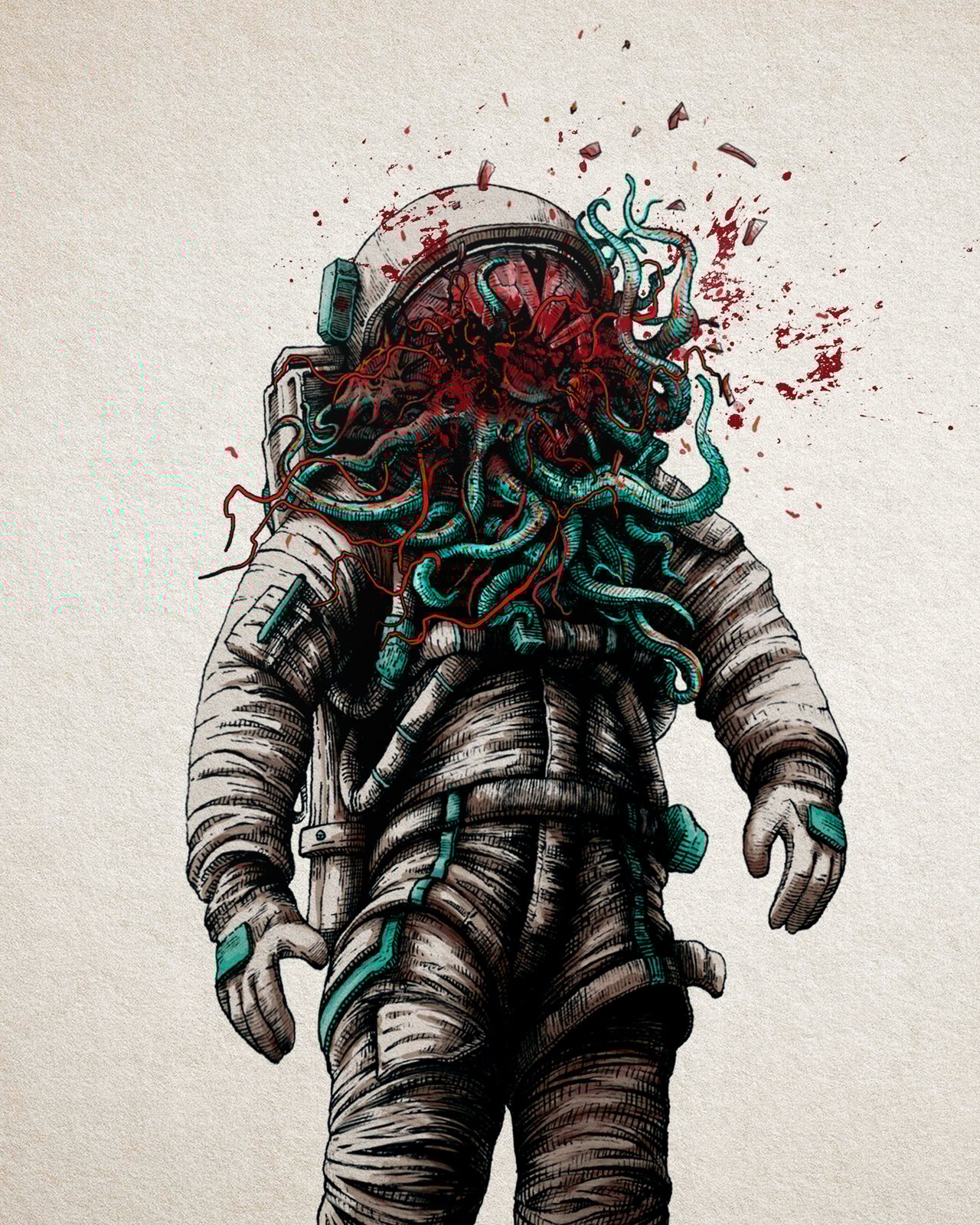 First Contact - Fine Art Print | SpaceWolf