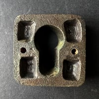 Image 8 of Bronze Door Furniture Set with Tree Bark Design