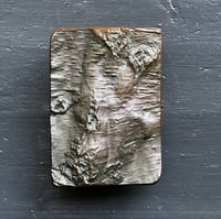Image 3 of Large Brutalist Bronze Door Handles with Tree Bark Pattern (Reserved)