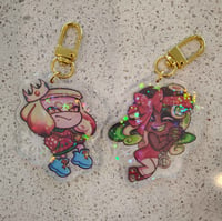 Holiday Off the Hook keychains