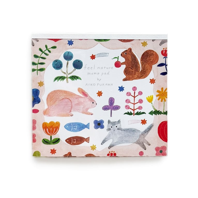 Image of Cozyca - Aiko Fukawa Memo Pad - Feel Nature