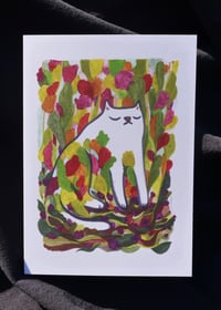 Image 1 of Cat Growing Greeting Card