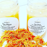 Image 1 of 8 oz Gold Sea Moss Gel 