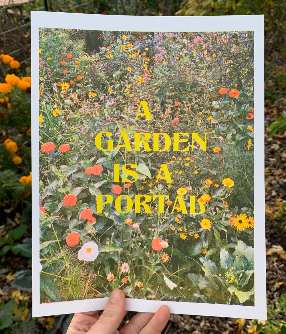 Garden Portal Print