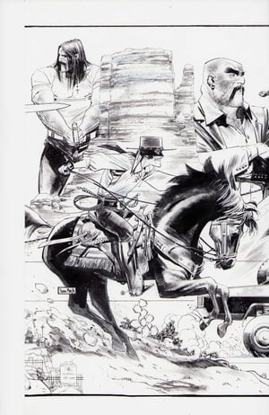 Image of Full Zorro Connecting Cover - Issues 1-4