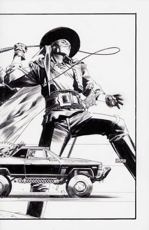 Image of Full Zorro Connecting Cover - Issues 1-4