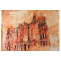 Image 1 of Hyndland Road - Charcoal, Soft Pastels and Acrylic Paint on Paper