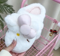 Image 2 of Hello Kitty Plush Slippers