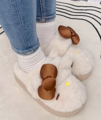 Image 3 of Hello Kitty Plush Slippers