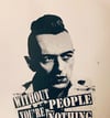 Without People You're Nothing Strummer print