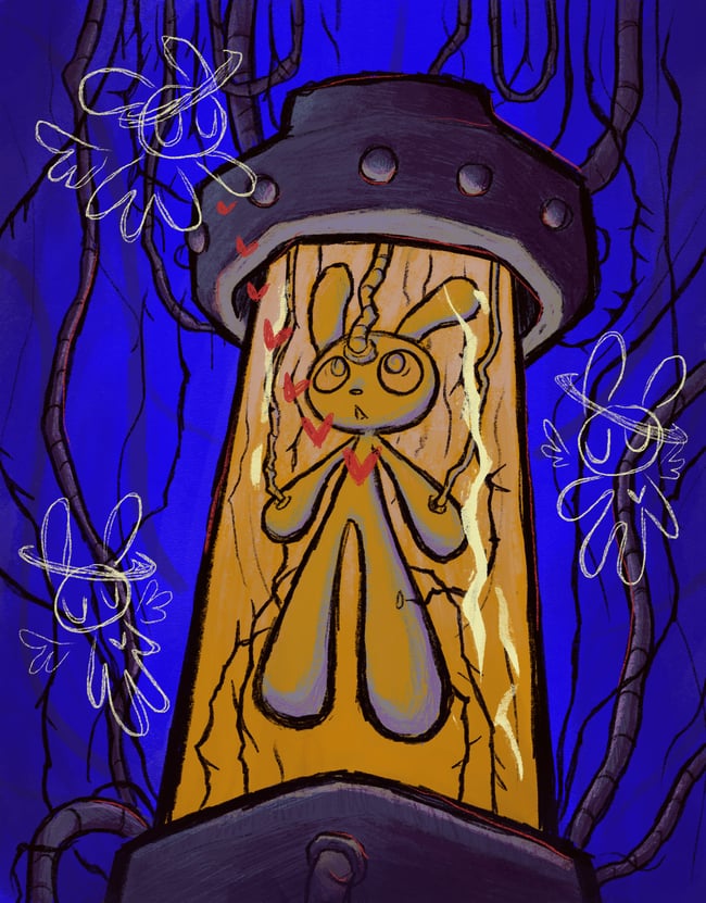 MY LIFE IN A TUBE PRINT