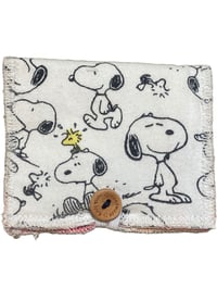 Image of Unique Fabric Snoopy Compact Card Holder for Credit Card /Store  Card