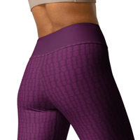 Image 4 of Clematis Shadows Women's Yoga Leggings