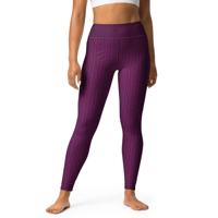 Image 3 of Clematis Shadows Women's Yoga Leggings