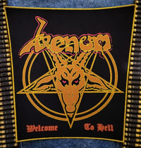 Venom - Welcome To Hell Back Patch