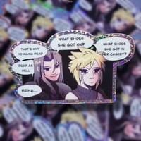 Sephiroth bullying Cloud sticker