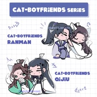 Image 1 of [PO] Cat-Boyfriends series (SVSSS, MDZS, TGCF, 2HA) - Enamel Pins