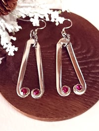 Image 1 of Fork Tine Earrings