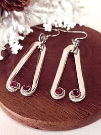 Image 3 of Fork Tine Earrings