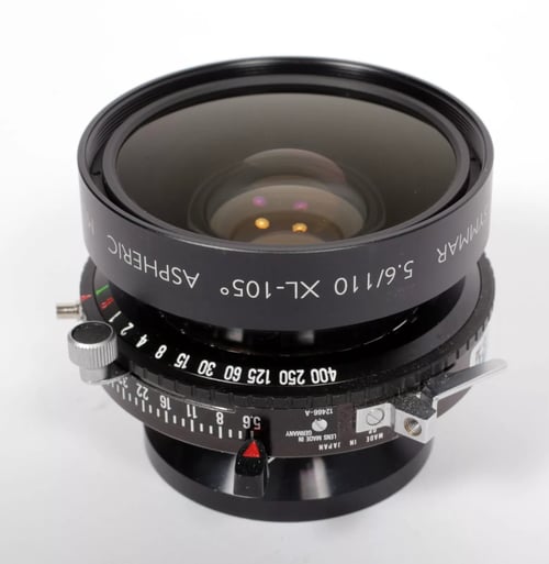 Image of Schneider Super Symmar XL MC 110mm F5.6 Aspheric Lens in Copal #1 Shutter #5315