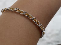 Image 1 of Intertwined Chain Bracelet