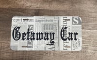 Getaway Car Swift Inspired License Plate