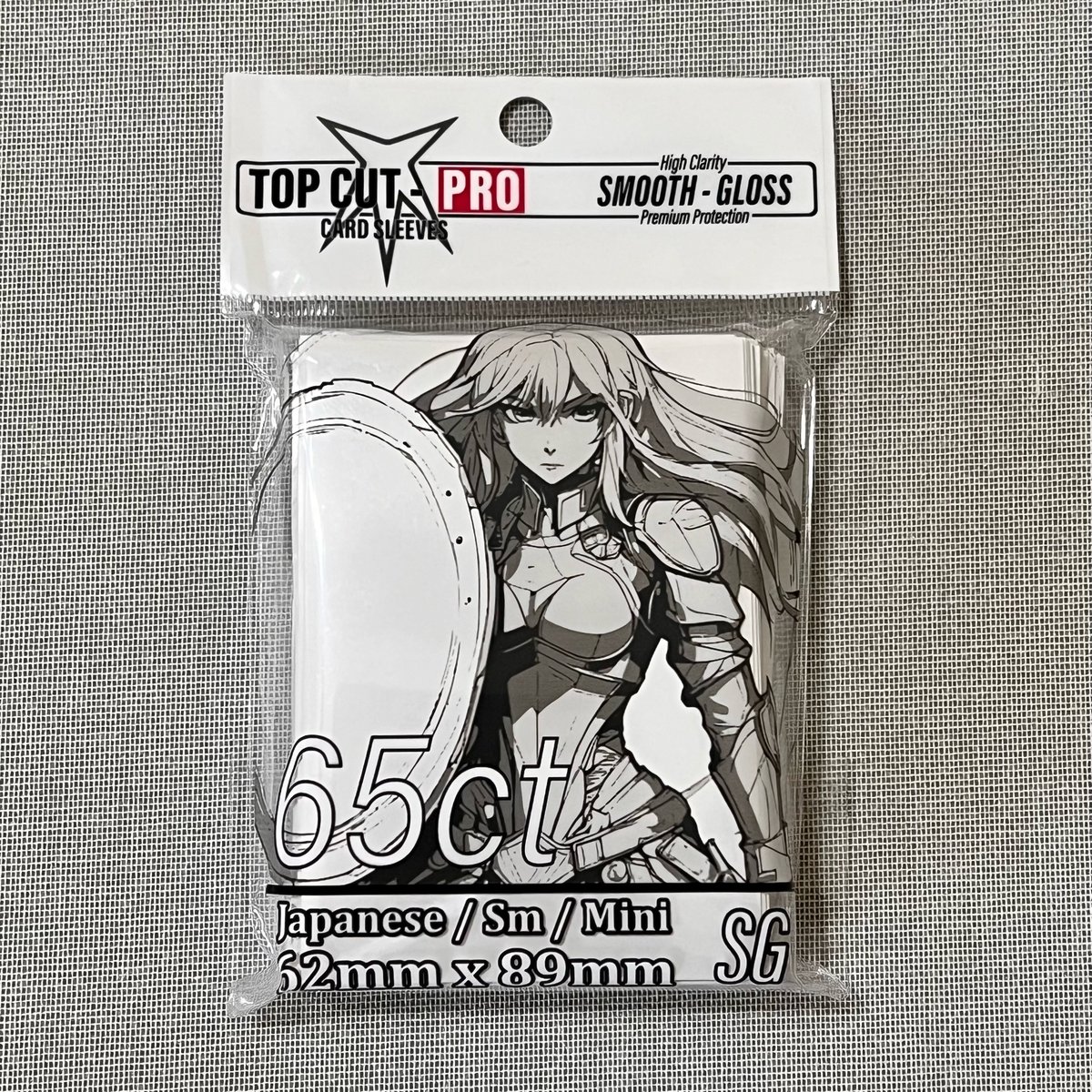 top cut card sleeves Top Cut Standard Size Sleeves (150/Box) – TopCutGear main image 1