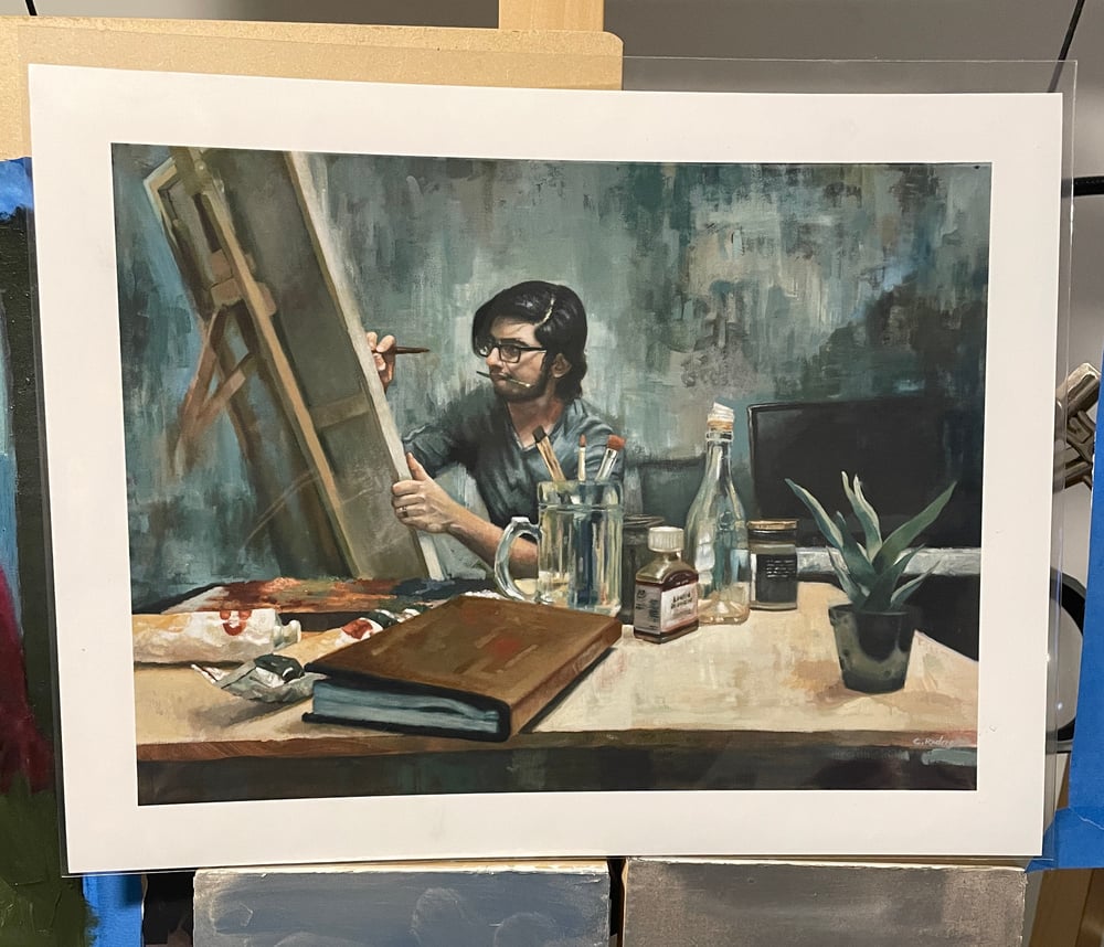 Image of 'Self Portrait 2016' Art Print - Signed