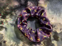 Image 1 of Phish Lotus Antelope Scrunchie with secret pocket