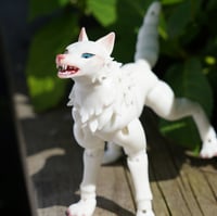Image 3 of Hallow Wolf Snow White Ball Jointed Doll OOAK One Of A Kind [PROTOTYPE]