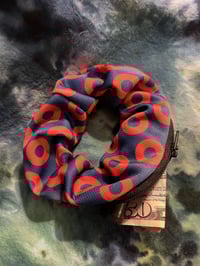 Image 1 of Phish Donut Scrunchie with secret pocket
