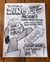 Keith Knight Original Art- 2024 Zine Machine Poster