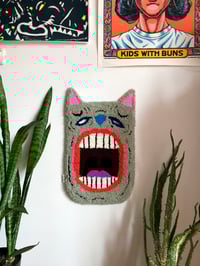 The cat scream