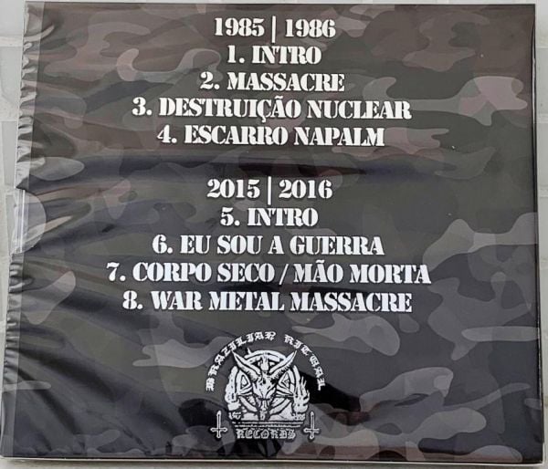 HOLOCAUSTO - War Metal Massacre CD (SLIP CASE and SILVER HOT STAMP)