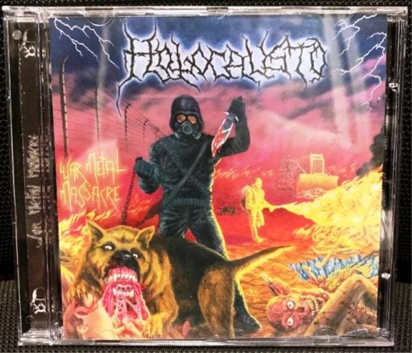 HOLOCAUSTO - War Metal Massacre CD (SLIP CASE and SILVER HOT STAMP)