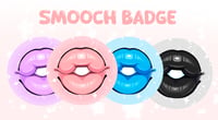 Smooch Button Badge 