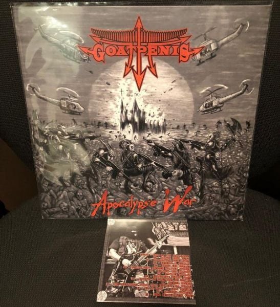 GOATPENIS - Apocalypse War 12" LP+DVD (+double Insert, + Poster)