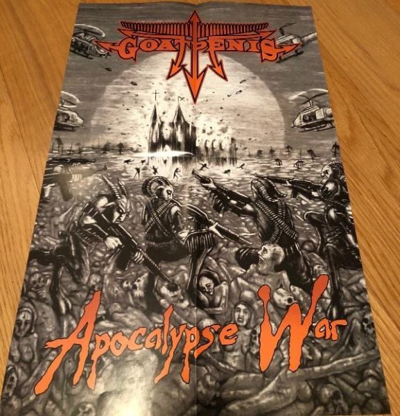 GOATPENIS - Apocalypse War 12" LP+DVD (+double Insert, + Poster)